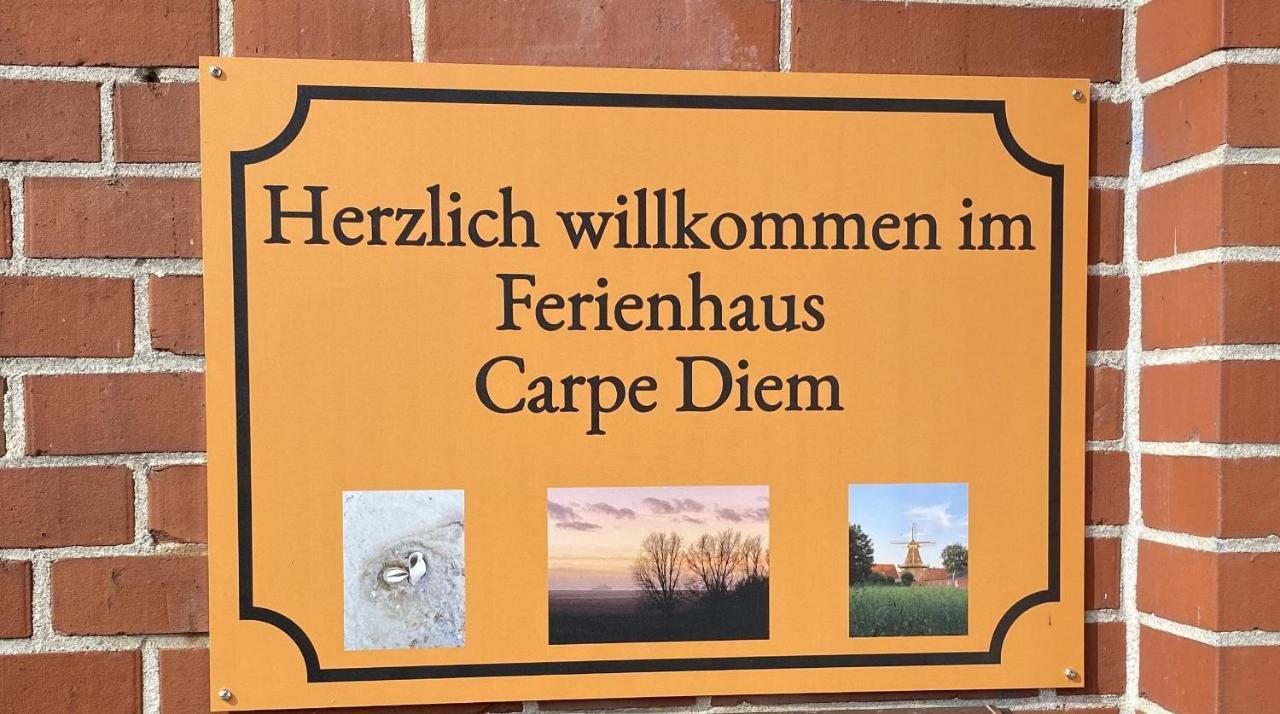 Ferienhaus Carpe Diem Krummhörn Zewnętrze zdjęcie